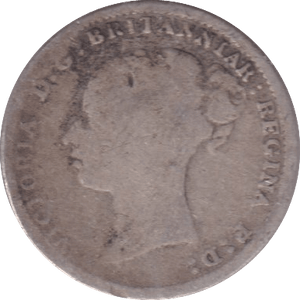 1887 THREEPENCE ( FAIR ) 2 - Threepence - Cambridgeshire Coins