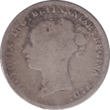 1887 THREEPENCE ( FAIR ) 2 - Threepence - Cambridgeshire Coins
