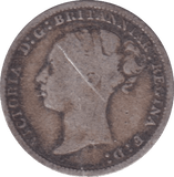 1887 THREEPENCE ( FAIR ) 3 - Threepence - Cambridgeshire Coins