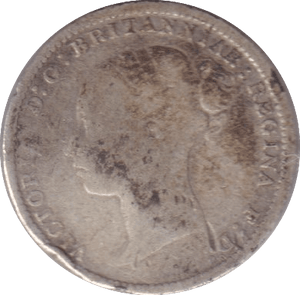 1887 THREEPENCE ( FAIR ) - Threepence - Cambridgeshire Coins