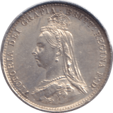 1887 THREEPENCE ( GVF ) - THREEPENCE - Cambridgeshire Coins