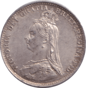 1887 THREEPENCE ( GVF ) - THREEPENCE - Cambridgeshire Coins