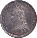 1887 THREEPENCE ( GVF ) - THREEPENCE - Cambridgeshire Coins