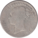 1887 THREEPENCE ( NF ) - THREEPENCE - Cambridgeshire Coins