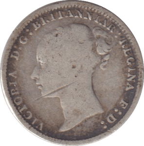 1887 THREEPENCE ( NF ) - WORLD COINS - Cambridgeshire Coins