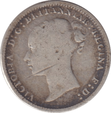 1887 THREEPENCE ( NF ) - WORLD COINS - Cambridgeshire Coins