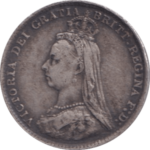 1887 THREEPENCE ( VF ) - Threepence - Cambridgeshire Coins