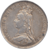 1887 THREEPENCE ( VF ) - THREEPENCE - Cambridgeshire Coins