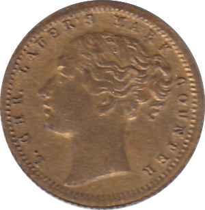 1887 TOY MONEY HALF SOVEREIGN - WORLD COINS - Cambridgeshire Coins