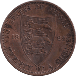 1888 1/12 SHILLING - PENNY - Cambridgeshire Coins