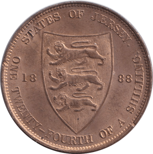 1888 1/24 SHILLING - PENNY - Cambridgeshire Coins