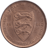 1888 1/24 SHILLING - PENNY - Cambridgeshire Coins