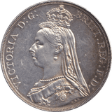 1888 CROWN ( AUNC ) - CROWN - Cambridgeshire Coins