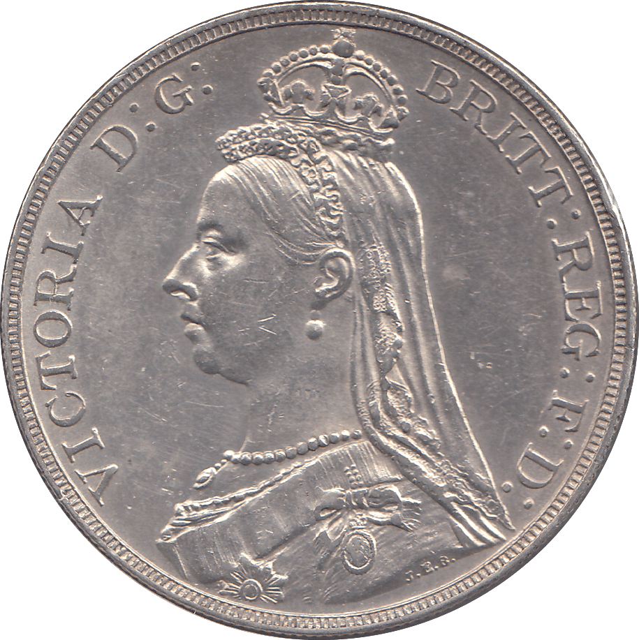 1888 CROWN ( EF ) - CROWN - Cambridgeshire Coins