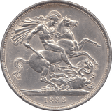 1888 CROWN ( EF ) - CROWN - Cambridgeshire Coins