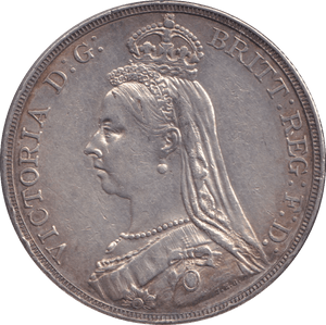 1888 CROWN ( EF ) - CROWN - Cambridgeshire Coins