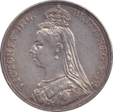 1888 CROWN ( EF ) - CROWN - Cambridgeshire Coins