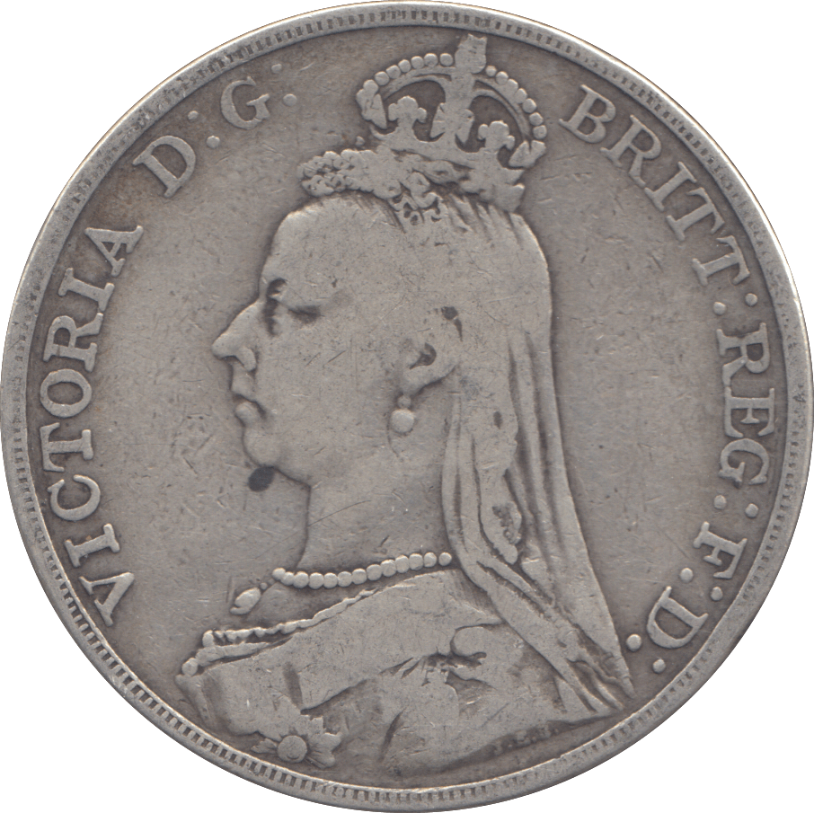 1888 CROWN ( FINE ) - CROWN - Cambridgeshire Coins