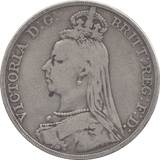 1888 CROWN ( FINE ) - CROWN - Cambridgeshire Coins