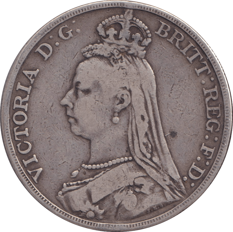1888 CROWN ( FINE ) - CROWN - Cambridgeshire Coins