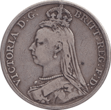 1888 CROWN ( FINE ) - CROWN - Cambridgeshire Coins
