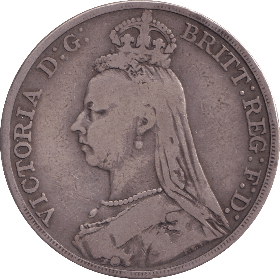 1888 CROWN ( FINE ) - Crown - Cambridgeshire Coins