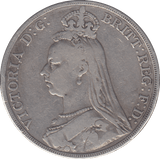 1888 CROWN ( FINE ) - CROWN - Cambridgeshire Coins