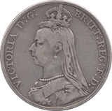 1888 CROWN ( FINE ) - CROWN - Cambridgeshire Coins