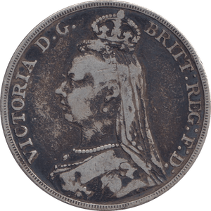 1888 CROWN ( FINE ) - CROWN - Cambridgeshire Coins