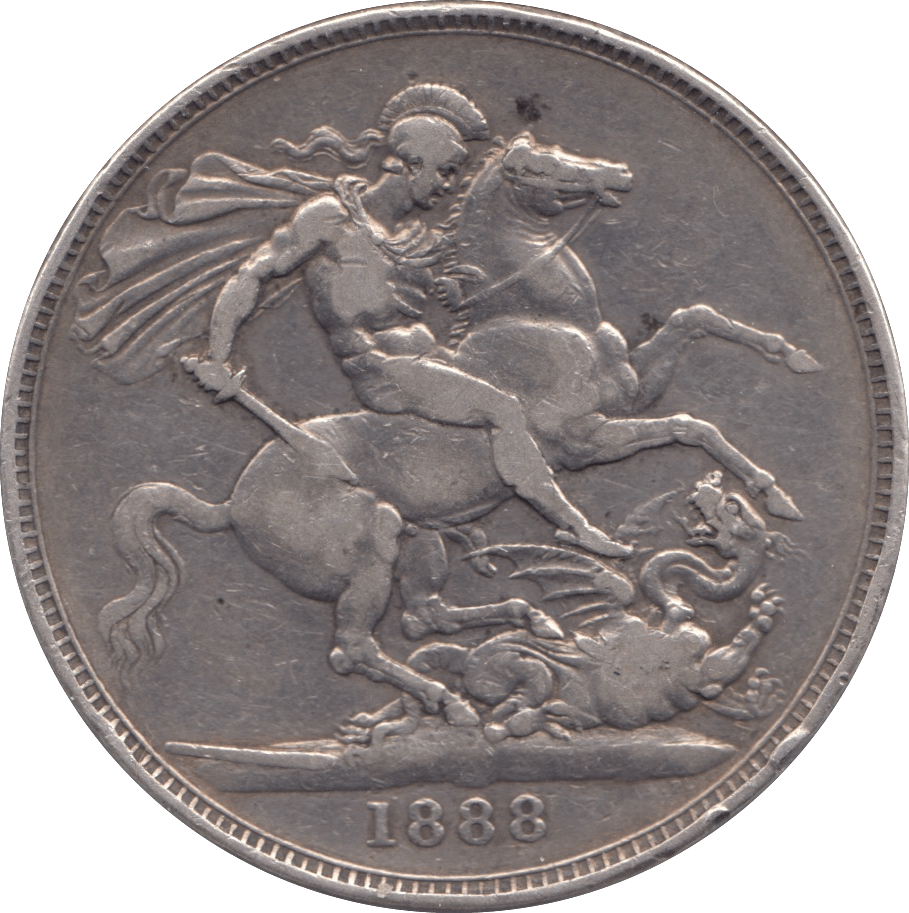 1888 CROWN ( GF ) - CROWN - Cambridgeshire Coins