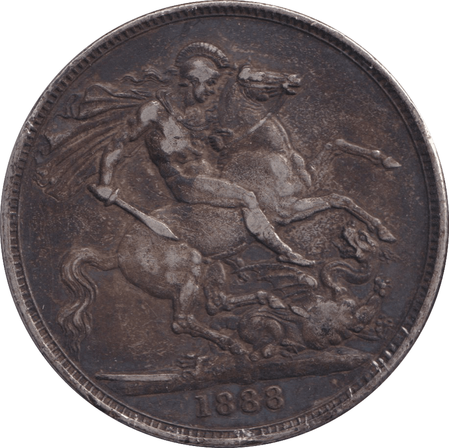 1888 CROWN ( GF ) - CROWN - Cambridgeshire Coins