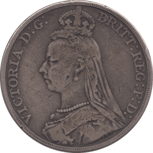 1888 CROWN ( NF ) - CROWN - Cambridgeshire Coins