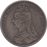 1888 CROWN ( NF ) - CROWN - Cambridgeshire Coins