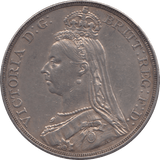 1888 CROWN ( VF ) - CROWN - Cambridgeshire Coins