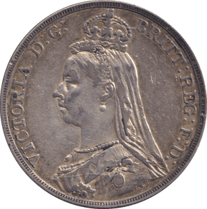 1888 CROWN ( VF ) - CROWN - Cambridgeshire Coins
