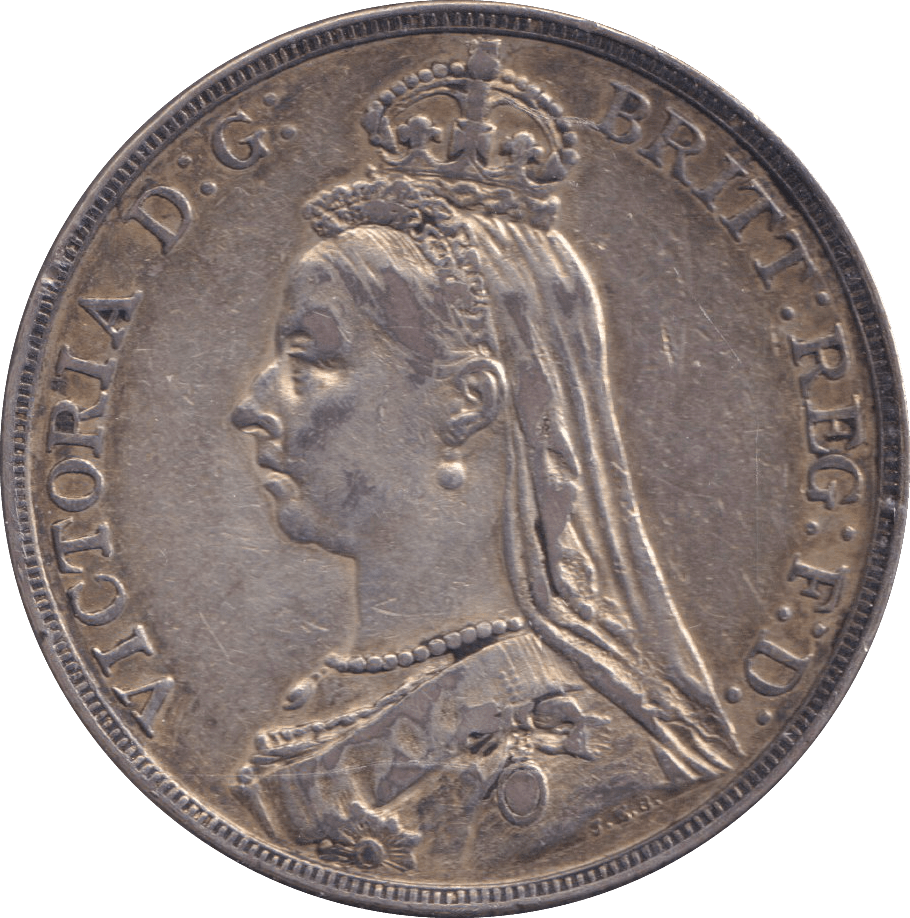 1888 CROWN ( VF ) - CROWN - Cambridgeshire Coins