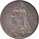 1888 CROWN ( VF ) - CROWN - Cambridgeshire Coins