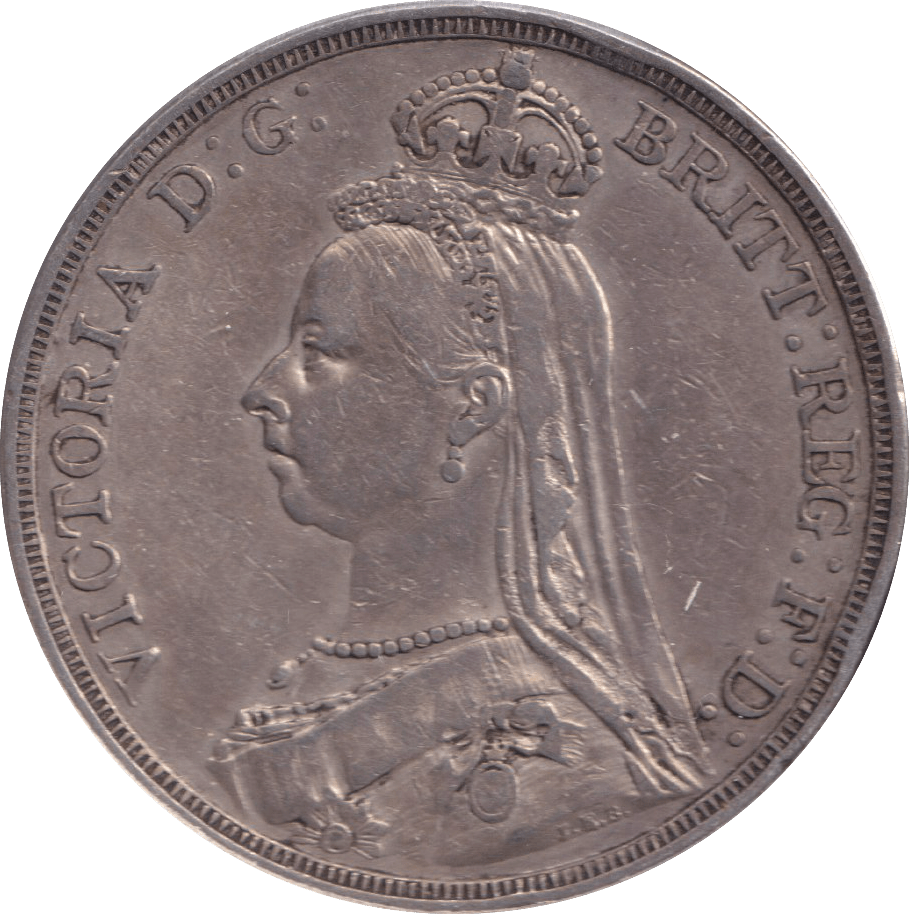 1888 CROWN WIDE DATE ( VF ) - CROWN - Cambridgeshire Coins