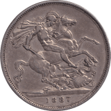 1888 CROWN WIDE DATE ( VF ) - CROWN - Cambridgeshire Coins