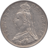 1888 DOUBLE FLORIN ( AUNC ) - DOUBLE FLORIN - Cambridgeshire Coins