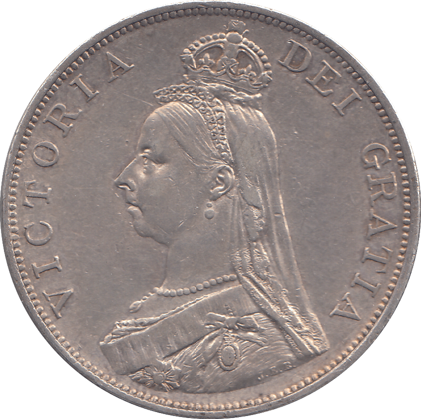 1888 DOUBLE FLORIN ( EF ) - DOUBLE FLORIN - Cambridgeshire Coins