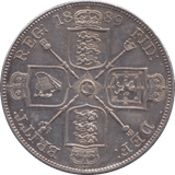 1888 DOUBLE FLORIN ( EF ) - DOUBLE FLORIN - Cambridgeshire Coins