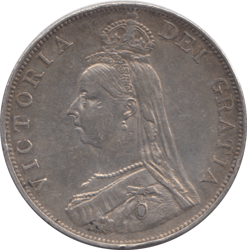 1888 DOUBLE FLORIN ( EF ) - DOUBLE FLORIN - Cambridgeshire Coins