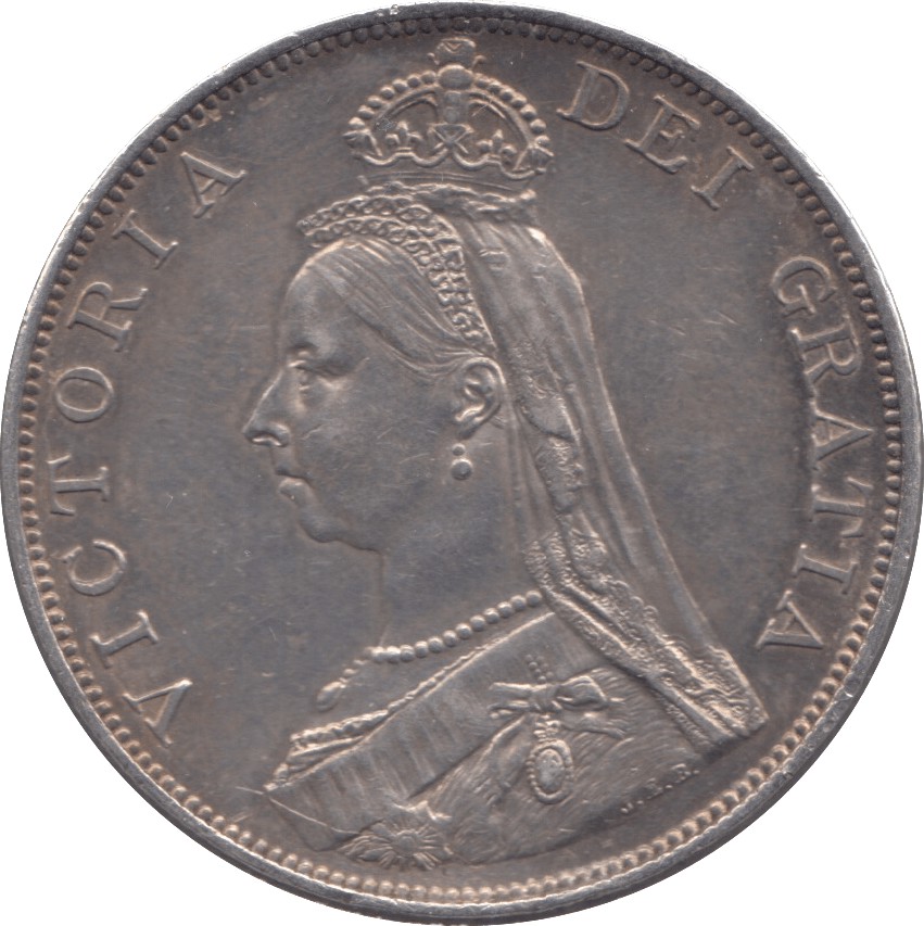 1888 DOUBLE FLORIN ( EF ) - DOUBLE FLORIN - Cambridgeshire Coins