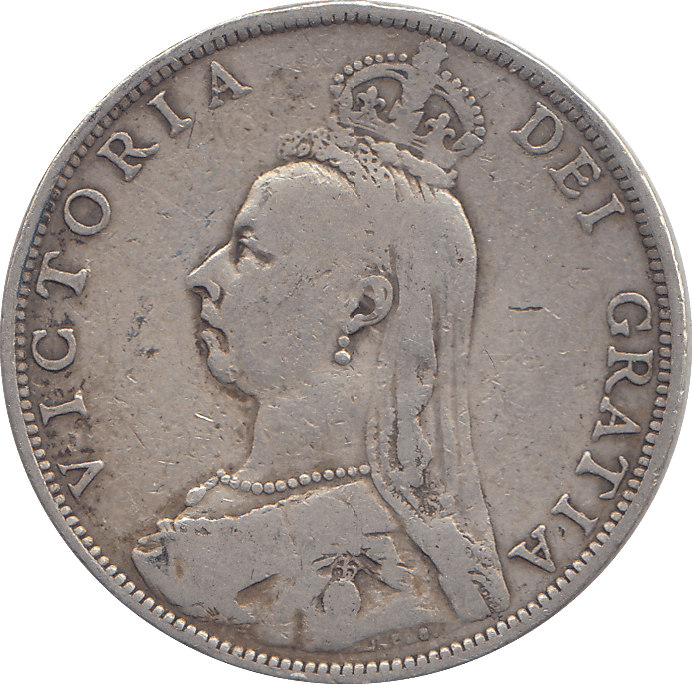 1888 DOUBLE FLORIN ( F ) - WORLD COINS - Cambridgeshire Coins