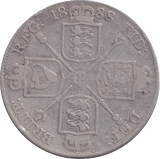 1888 DOUBLE FLORIN F91 ( FINE ) - DOUBLE FLORIN - Cambridgeshire Coins