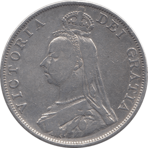 1888 DOUBLE FLORIN ( FINE ) - DOUBLE FLORIN - Cambridgeshire Coins