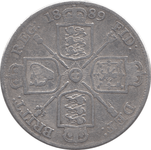 1888 DOUBLE FLORIN ( FINE ) - DOUBLE FLORIN - Cambridgeshire Coins
