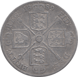 1888 DOUBLE FLORIN ( FINE ) - DOUBLE FLORIN - Cambridgeshire Coins