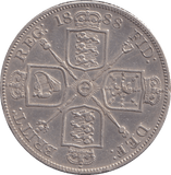 1888 DOUBLE FLORIN ( GVF ) - DOUBLE FLORIN - Cambridgeshire Coins